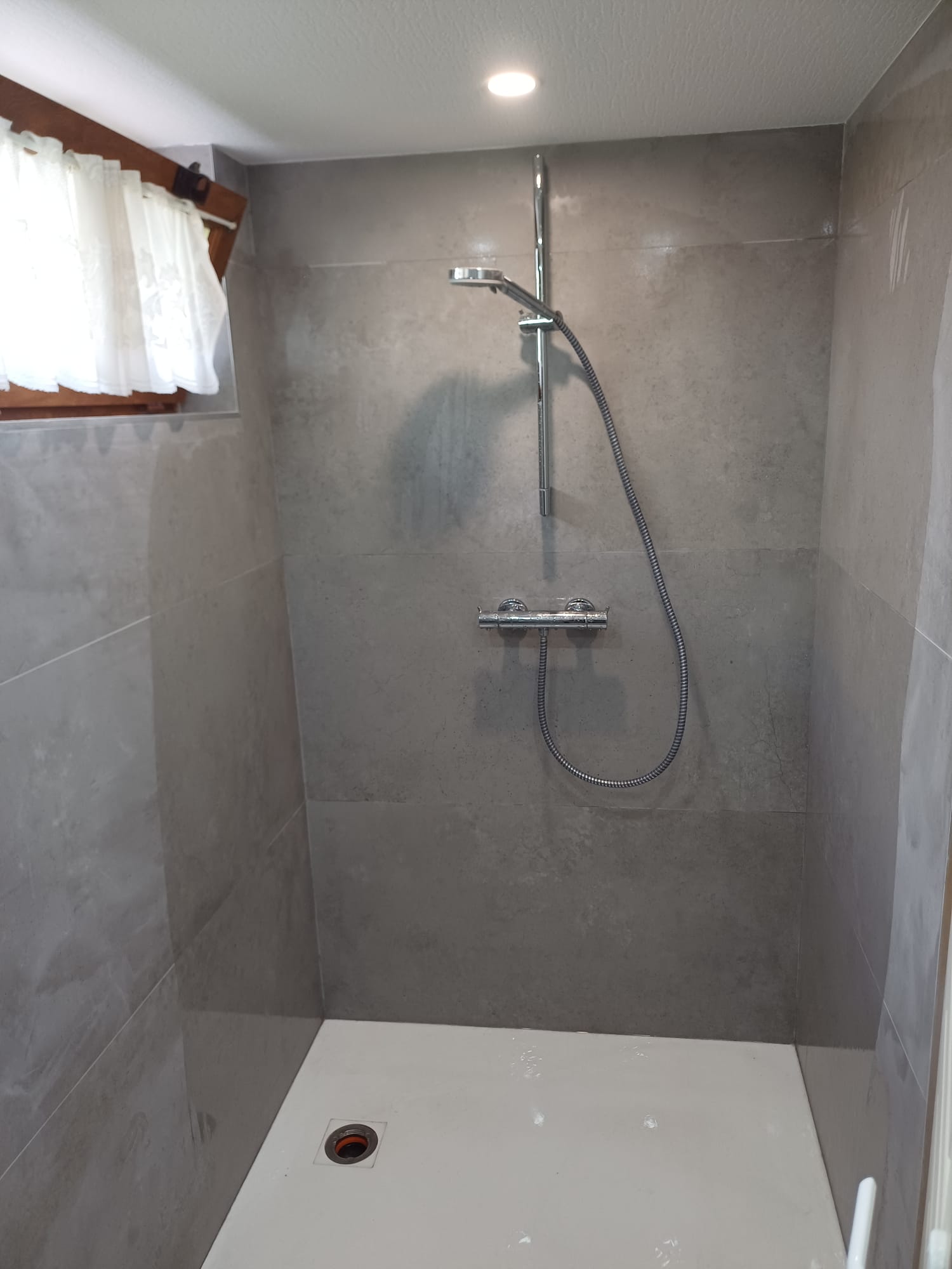 Douche italienne béton — Luxembourg